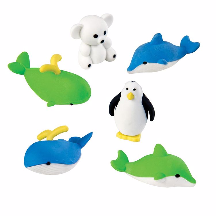3D Erasers Sealife