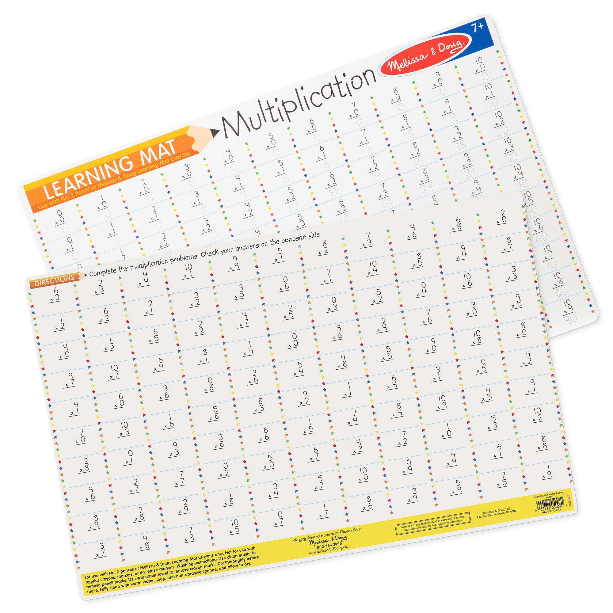 Multiplication Problems Write-A-Mat