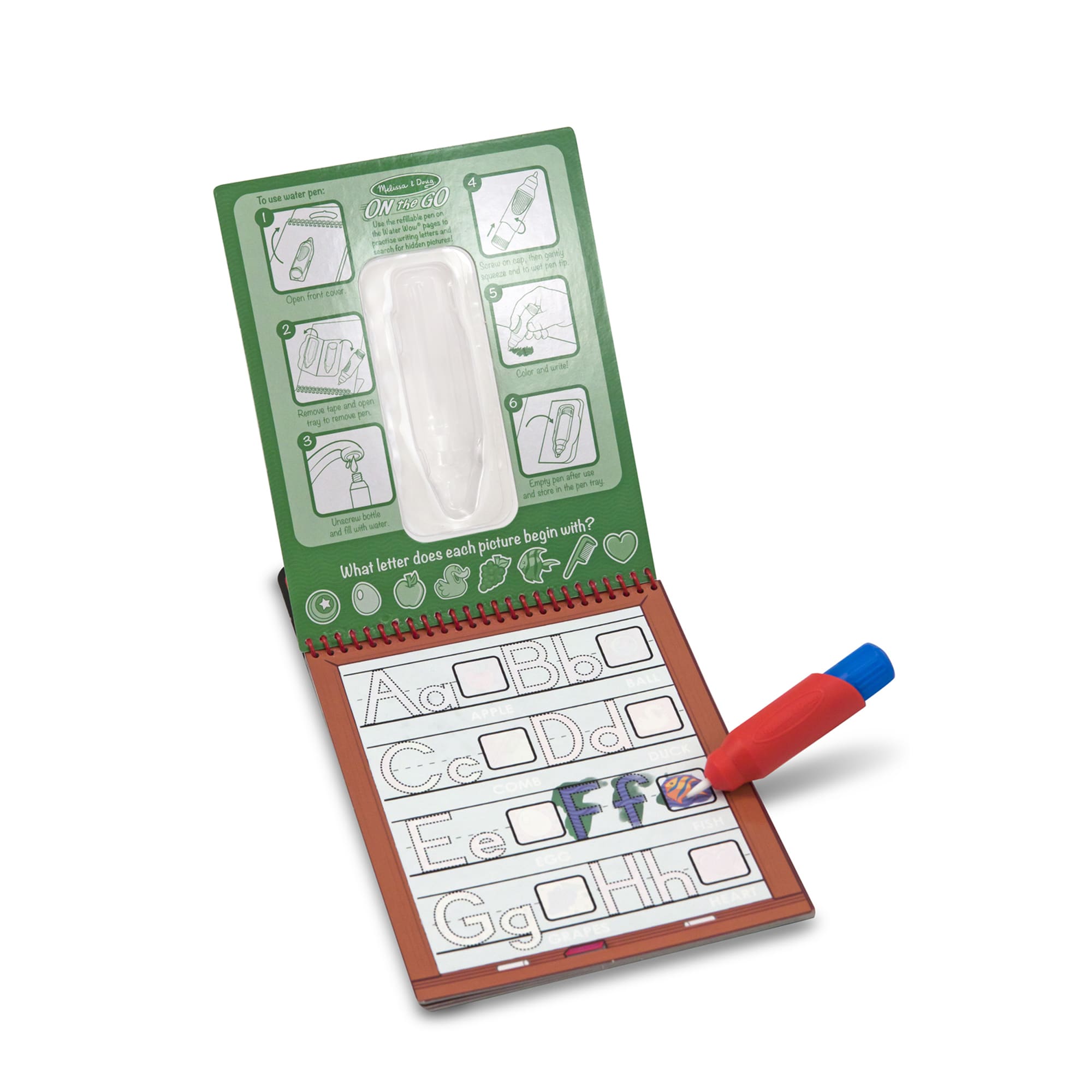 Water Wow! Alphabet - On the Go Travel Activity
