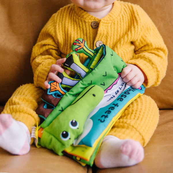 Soft Activity Book - Whose Feet?