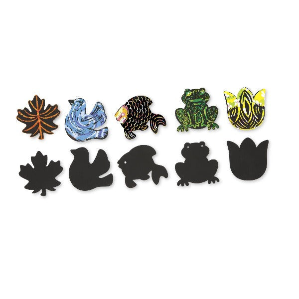 Scratch Art Nature Mini Notes