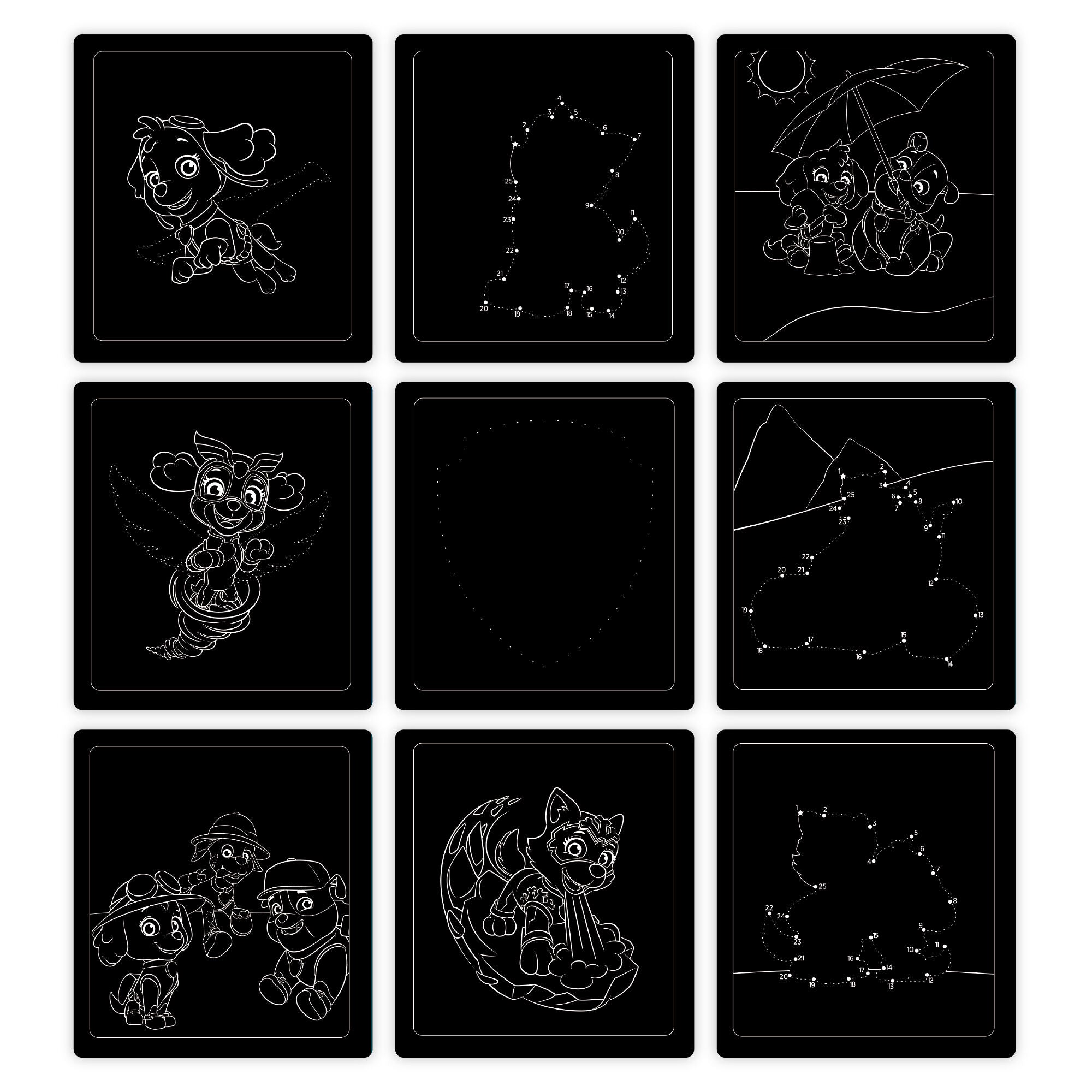 Melissa & Doug PAW Patrol Scratch Art Pad - Skye