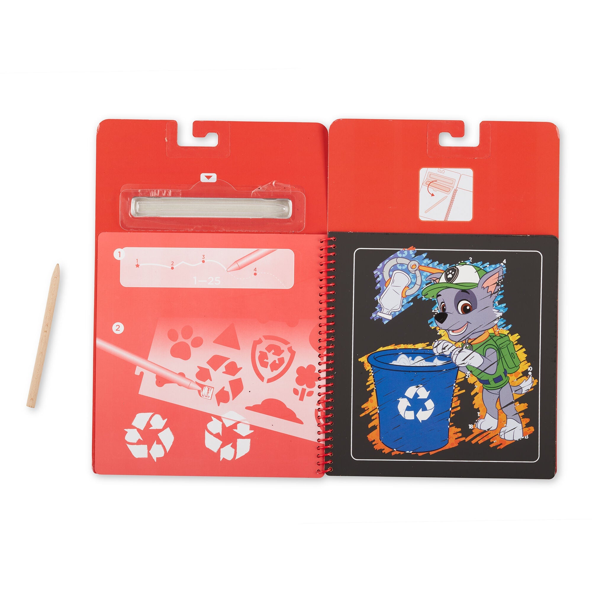 Melissa & Doug PAW Patrol Scratch Art Pad - Marshall