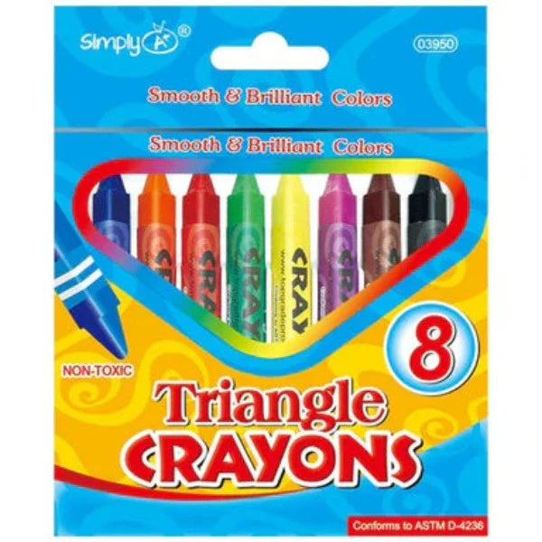 Triangle Crayons