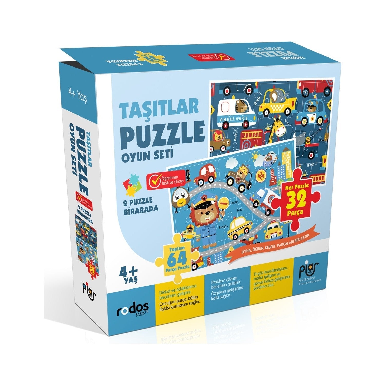 Tasitlar Puzzle Oyun Seti