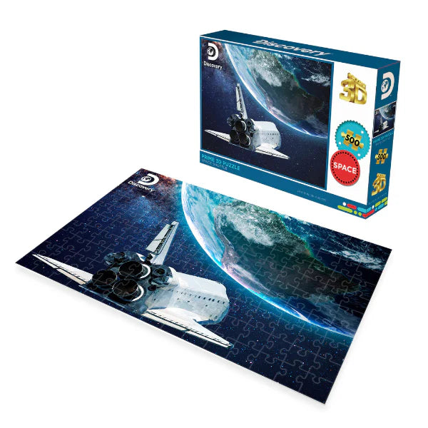 Spaceship Discovery 3D Jigsaw Puzzle 500 pieces