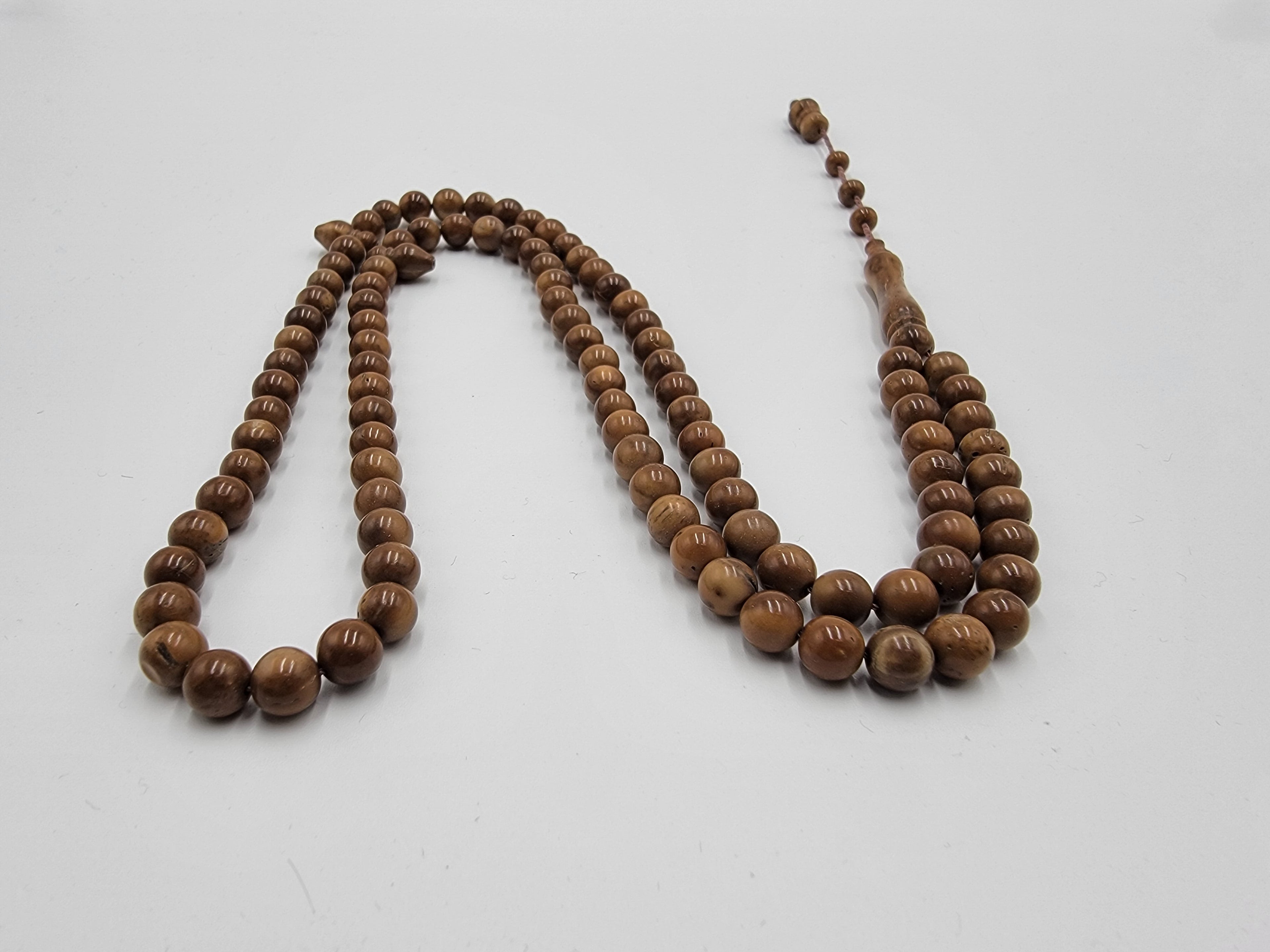 Tesbih 99luk Kuka (Kokka) - Yuvarlak Kesim - 7 mm - Prayer Beads