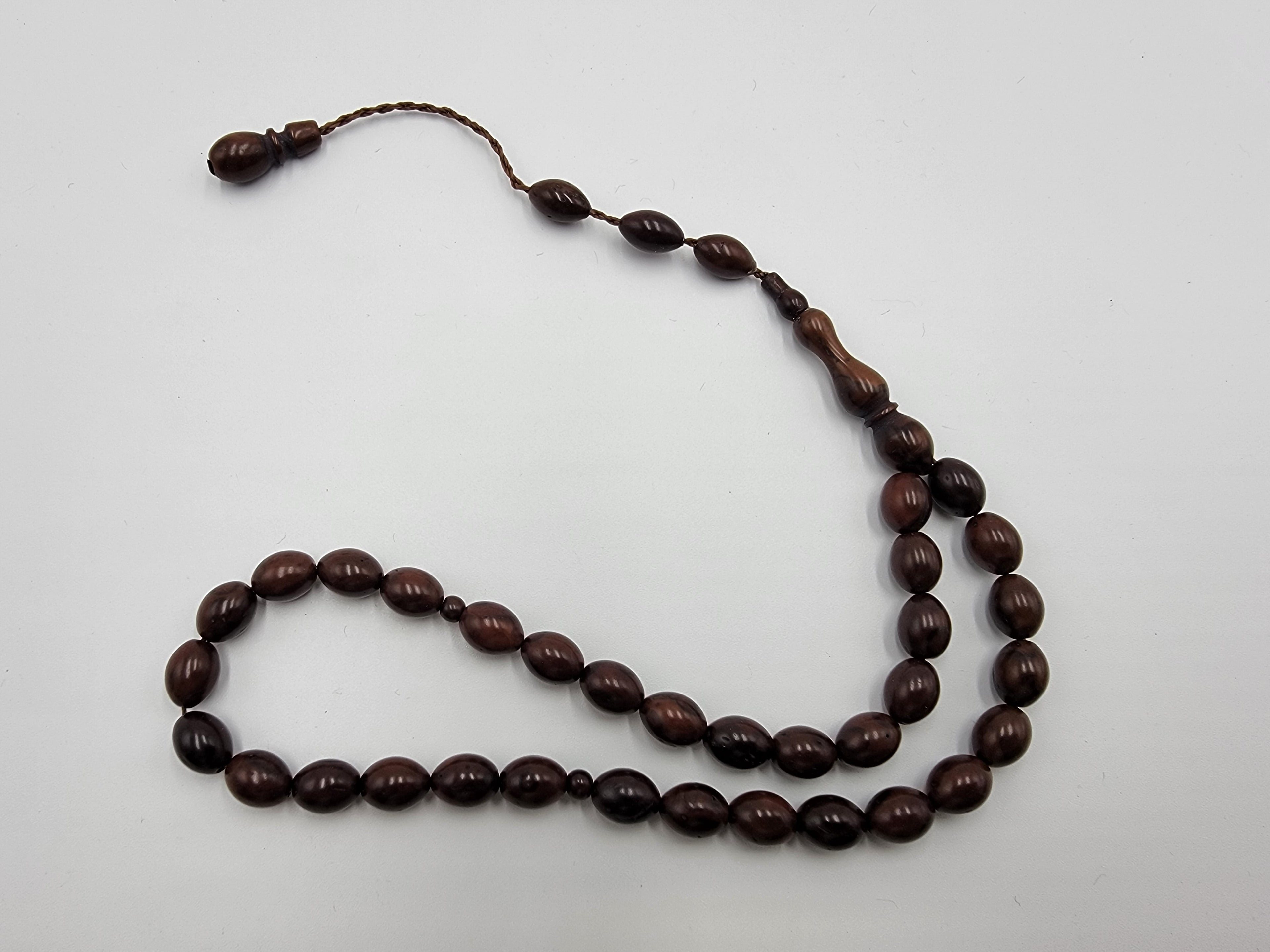 Tesbih 33luk Kuka (Kokka) - Arpa Kesim - 7x10 mm - Prayer Beads