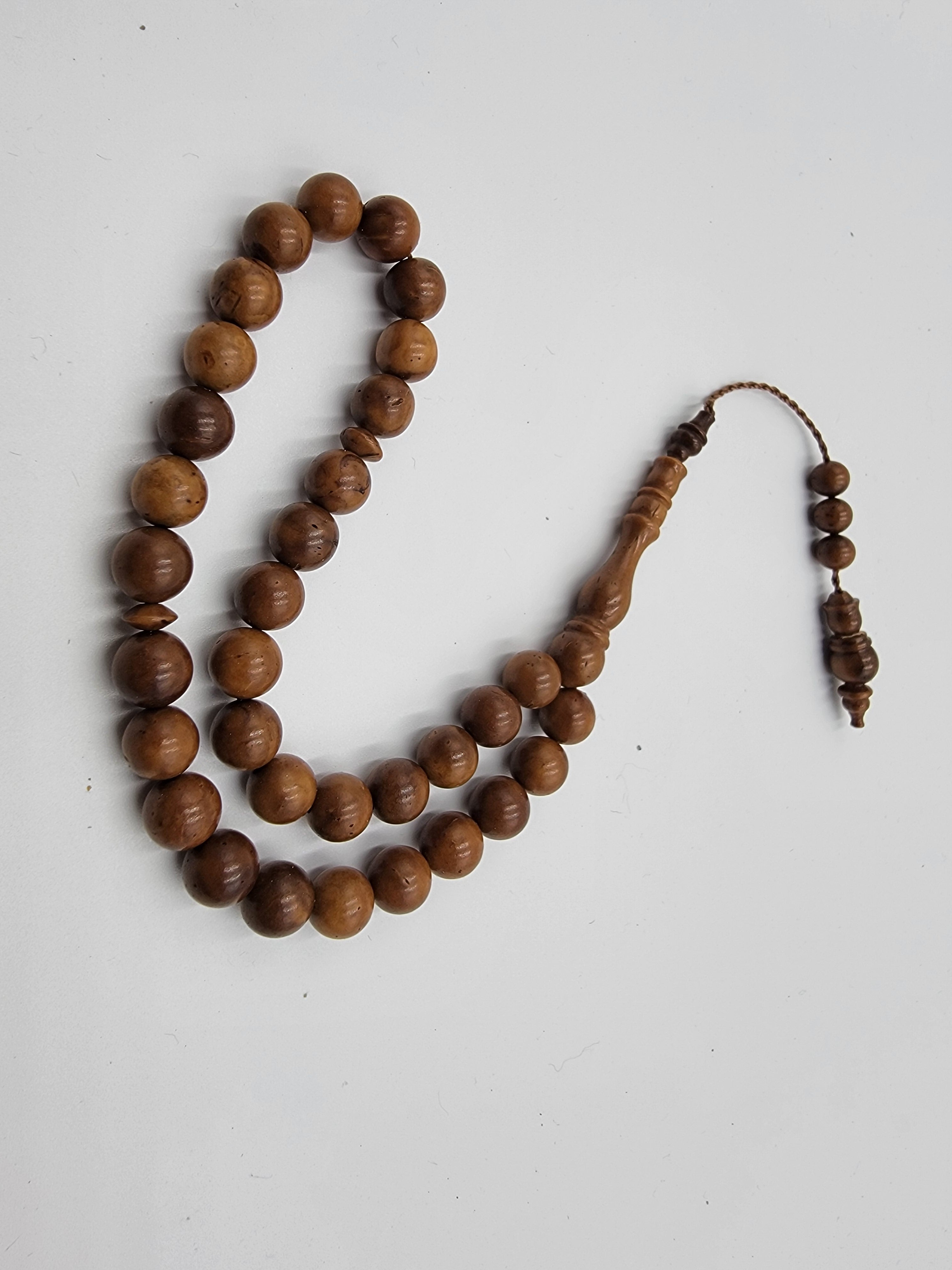 Tesbih 33luk Kuka (Kokka) - Kure Kesim - 8 mm - Prayer Beads