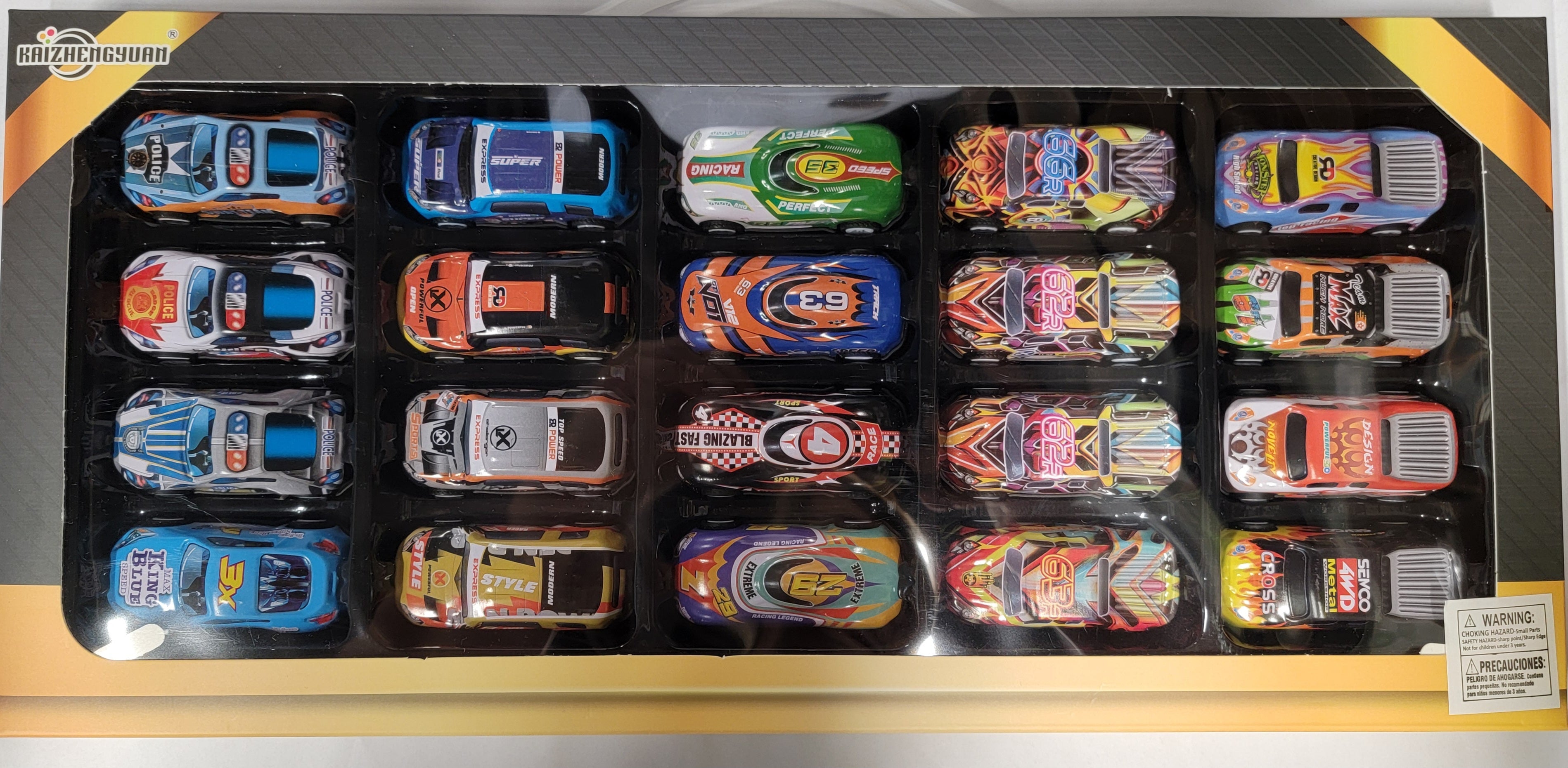 Toys Car Set - 20 pcs