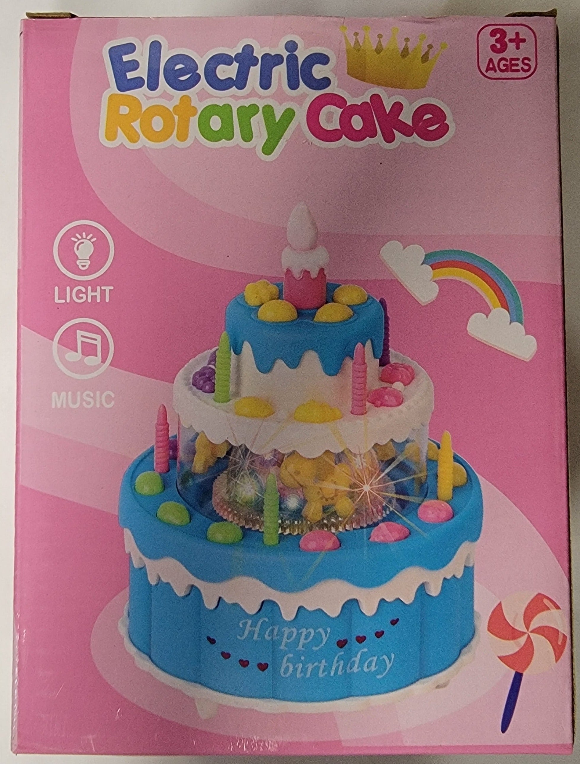 Electric Rotary Cake - Birthday Party