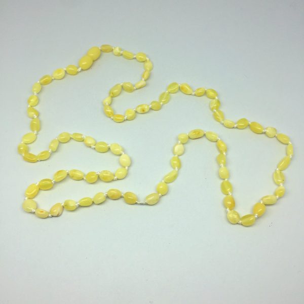 Orjinal Damla Kehribar Bebek Kolyesi