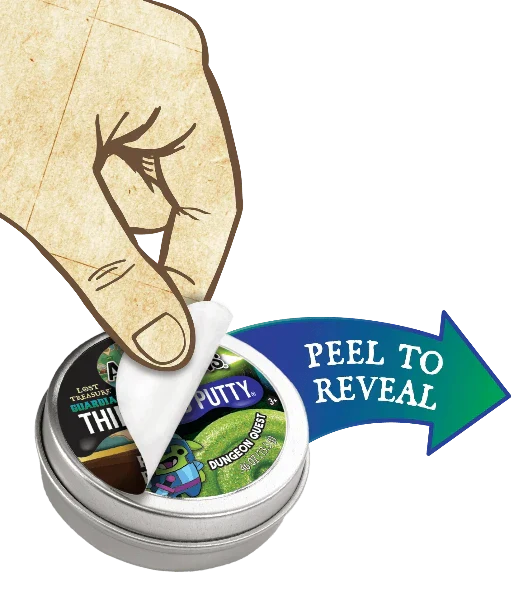 Crazy Aaron's Thinking Putty Mini- Lost Treasure Guardians