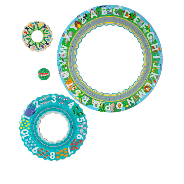 Round the Shore Tracks Floor Puzzle - 48 Pieces