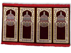 4-person prayer rug, Grup Seccade-4 kisilik