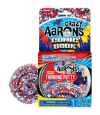 Crazy Aaron's Thinking Putty- Comic Book (4" tin)