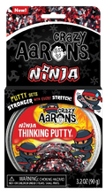 Crazy Aaron's Thinking Putty- Ninja (4"tin)