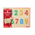 See-Inside Numbers Peg Puzzle - 10 pieces