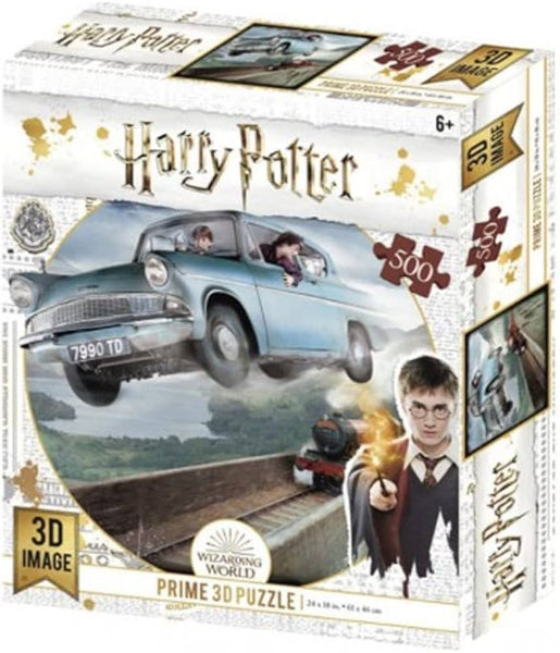 Ford Anglia Harry Potter Warner 3D Jigsaw Puzzle (500 pieces)
