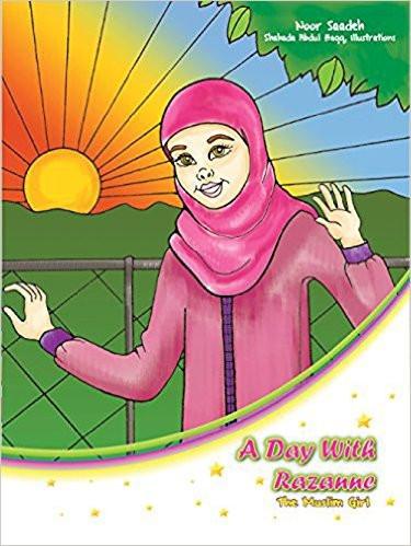 A Day With Razanne Coloring Book