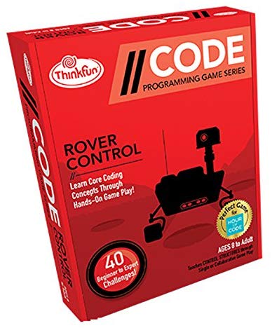 Think Fun Rover Control Coding Board Game and STEM Toy for Boys and Girls