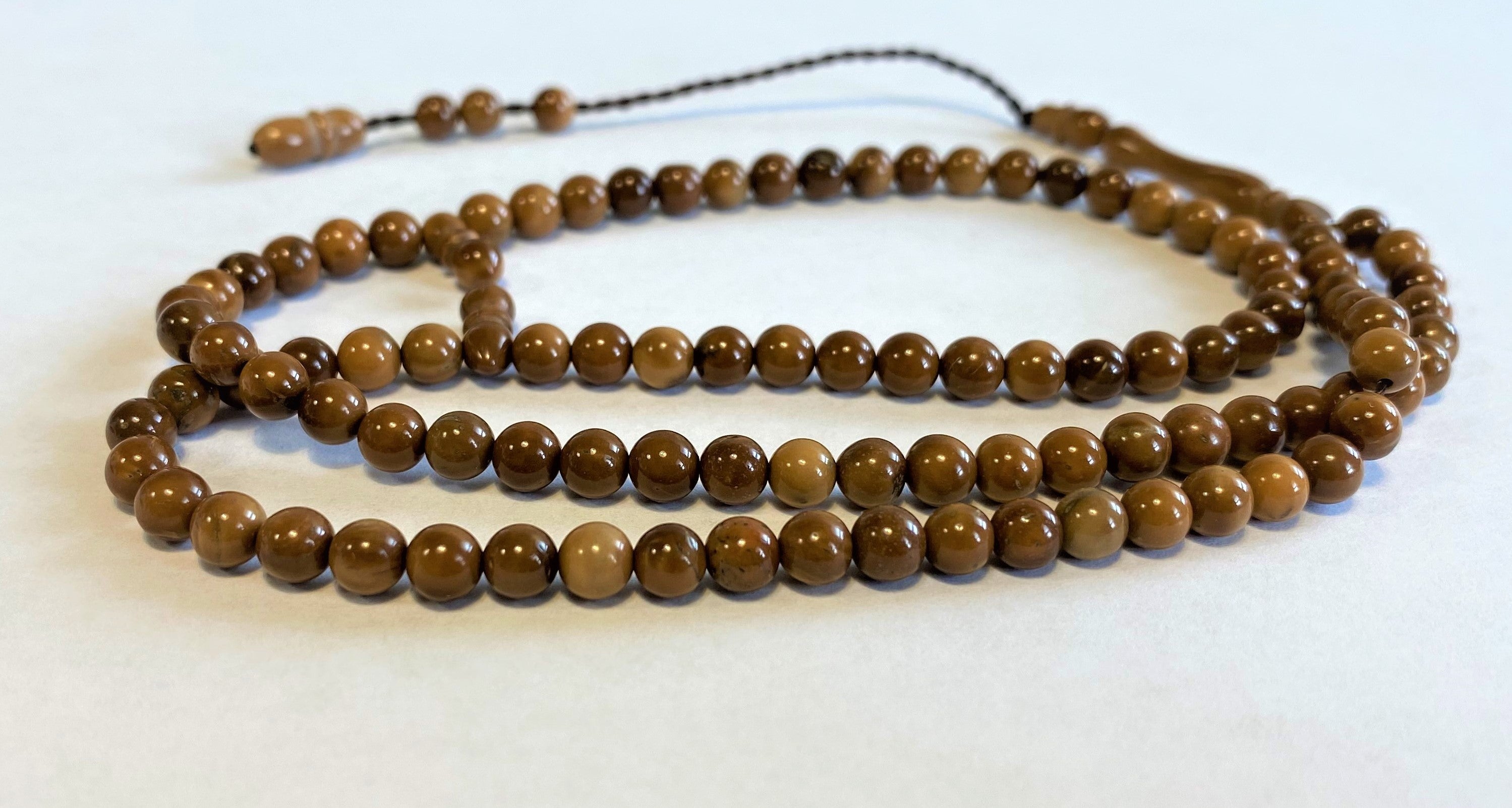 Tesbih 99luk Kuka (Kokka) - Yuvarlak Kesim - 5 mm - Prayer Beads
