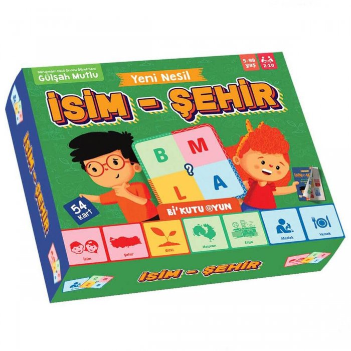 Yeni Nesil İsim Şehir Oyunu