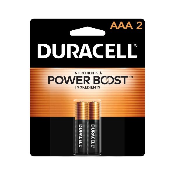 Duracell AAA 2pc Alkaline Battery