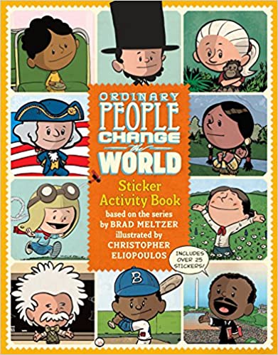 Ordinary People Change the World Sticker Activity Book Paperback