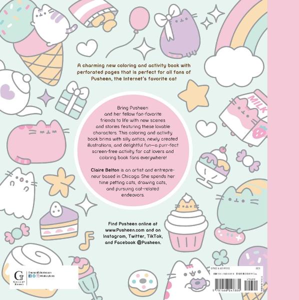 Coloring Cuteness: A Pusheen Coloring & Activity Book