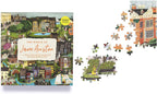 World of Jane Austen 1000 Piece Puzzle: A Jigsaw Puzzle with 60 Characters and Great Houses to Find