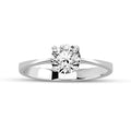 Tek Tas Yuzuk - Solitaire Ring