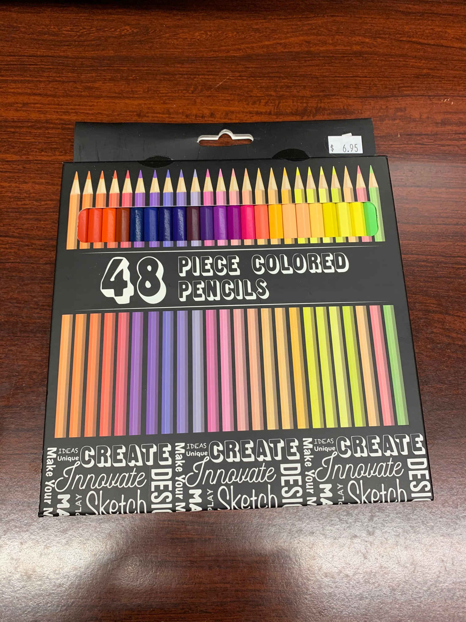 48 Piece colored Pencils