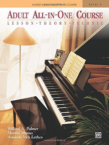 Alfred's Basic Adult All-In-One Piano Course: Level 1
