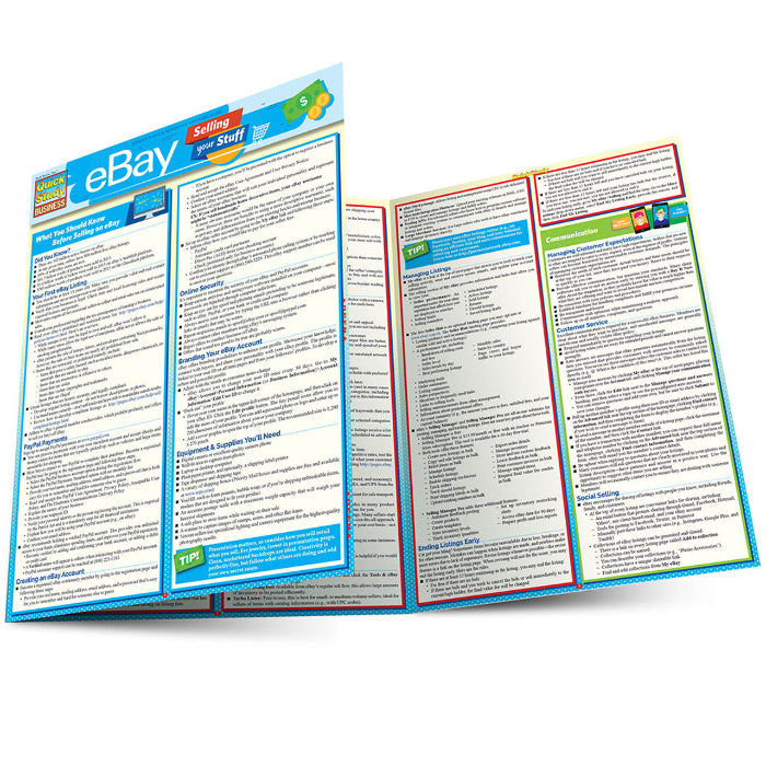QuickStudy | eBay Business: Selling Your Stuff Laminated Reference Guide