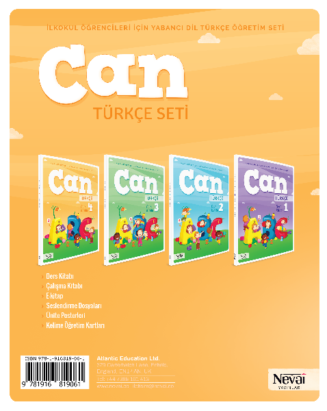 Can Türkçe 4 Ders Kitabı