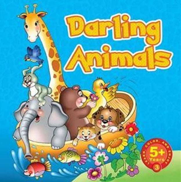 Darling Animals (Learn,Color and Enjoy)
