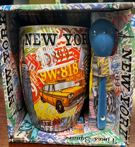 New York Mug with Spoon
