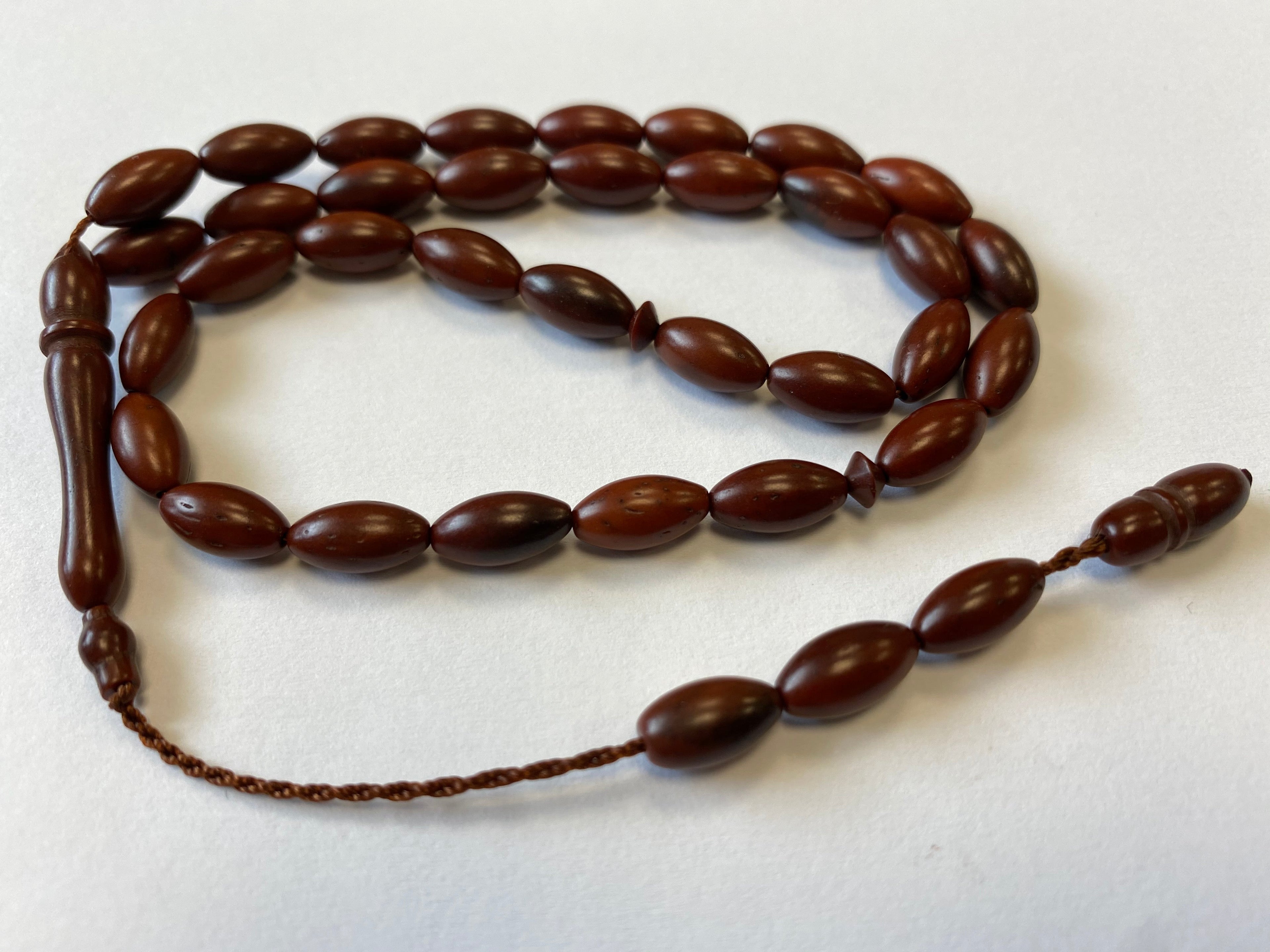 Tesbih 33luk Kuka (Kokka) - Arpa Kesim - 4x6 mm - Prayer Beads
