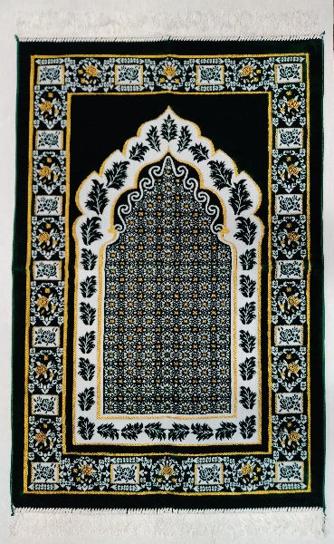 Prayer Rug - Seccade - Sajjadah - Jaynamaz (GREEN)