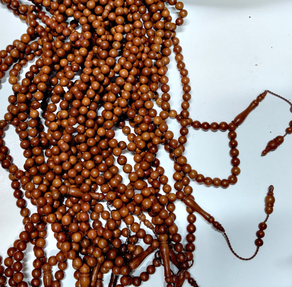 Tesbih 99luk Kuka (Kokka) - Yuvarlak Kesim - 6 mm - Prayer Beads