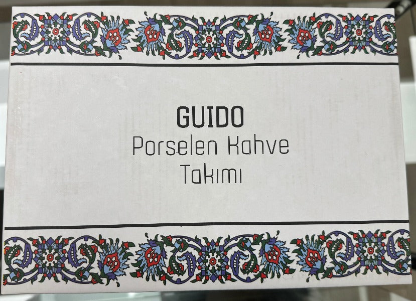 Guido 6li fincan seti