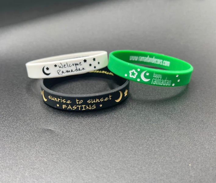 Ramadan Wristbands 3 pieces (For Adults)