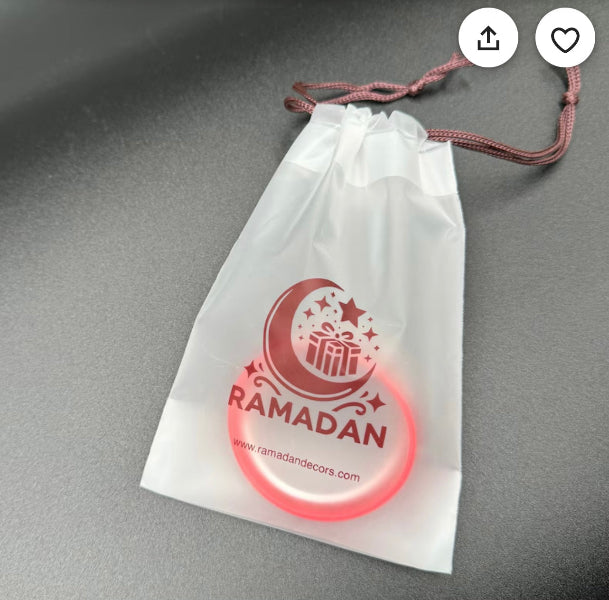 Ramadan Wristbands 2 pieces (For Kids)