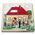 Layer-puzzle building a house