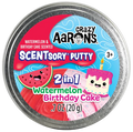 Crazy Aaron's SCENTsory Putty- Watermelon/Birthday Cake