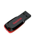 SanDisk Cruzer Blade USB 16GB Flash Drive (Black And Red)