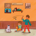Sheba, The Good Muslim Cat