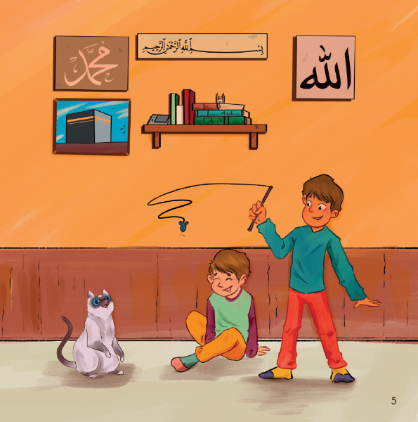 Sheba, The Good Muslim Cat