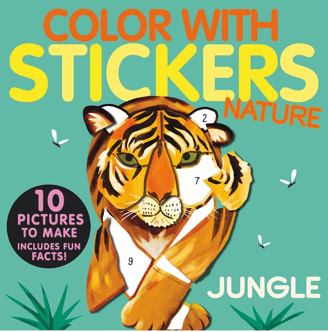 Color with Stickers Jungle